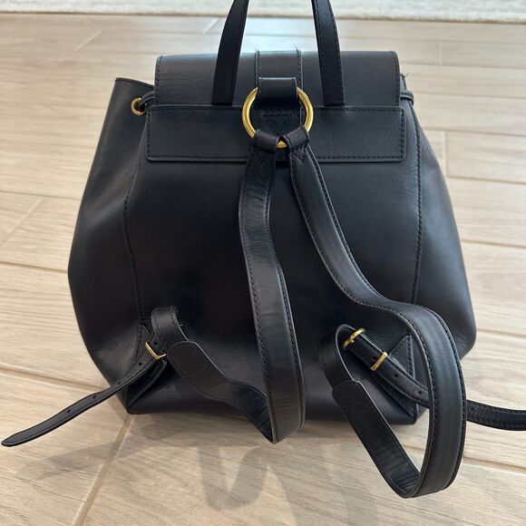 Frye Ilana Harness Leather Backpack in Black main image 5
